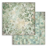 Scrapbookingpapper - Backgrounds - Herbarium Silvae - 6 - Stamperia - Tidformera
