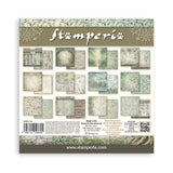 Scrapbookingpapper - Backgrounds - Herbarium Silvae - 12 - Stamperia - Tidformera