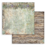 Scrapbookingpapper - Backgrounds - Herbarium Silvae - 8 - Stamperia - Tidformera