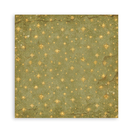Scrapbookingpapper - Backgrounds - Silent Night - 13 - Stamperia - Tidformera