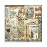 Scrapbookingpapper - Backgrounds - Sir Vagabond Aviator - Stamperia - Tidformera