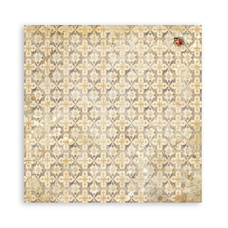 Scrapbookingpapper - Double faced - All Around - 9 - Stamperia - Tidformera