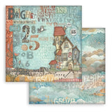 Scrapbookingpapper - Double faced - Furry Friends - 5 - Stamperia - Tidformera