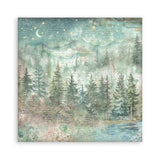 Scrapbookingpapper - Herbarium Silvae - Maxi Pad - 18 - Stamperia - Tidformera