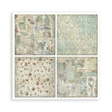 Scrapbookingpapper - Herbarium Silvae - Maxi Pad - 16 - Stamperia - Tidformera