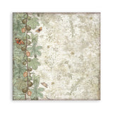 Scrapbookingpapper - Herbarium Silvae - Maxi Pad - 9 - Stamperia - Tidformera