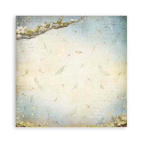 Scrapbookingpapper - Hidden Grove - Maxi Pad - 13 - Stamperia - Tidformera
