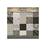 Scrapbookingpapper - Idea-ology Palette Collection Charcoal - 1 - Tim Holtz - Tidformera