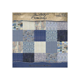 Scrapbookingpapper - Idea-ology Palette Collection Indigo - 1 - Tim Holtz - Tidformera
