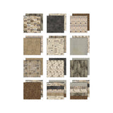 Scrapbookingpapper - Idea-ology Palette Collection Neutral - 2 - Tim Holtz - Tidformera