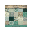 Scrapbookingpapper - Idea-ology Palette Collection Teal - 1 - Tim Holtz - Tidformera