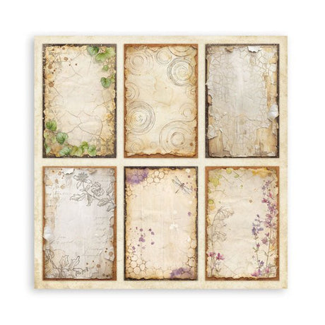 Scrapbookingpapper - Maxi Pad - All Around - 22 - Stamperia - Tidformera