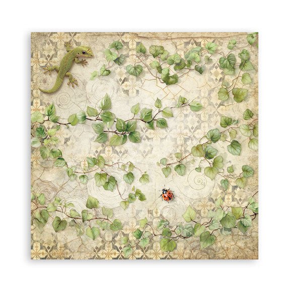 Scrapbookingpapper - Maxi Pad - All Around - 5 - Stamperia - Tidformera