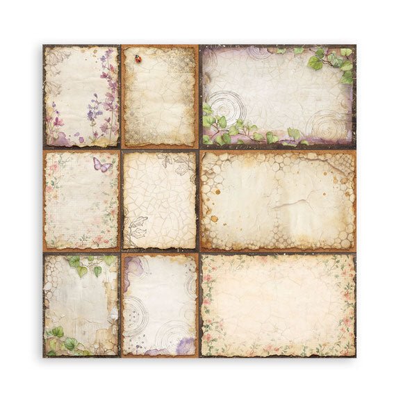 Scrapbookingpapper - Maxi Pad - All Around - 20 - Stamperia - Tidformera