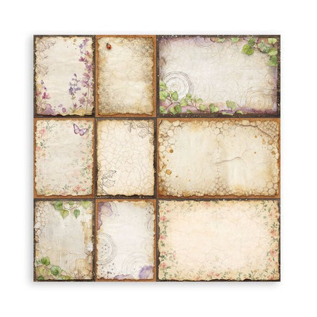 Scrapbookingpapper - Maxi Pad - All Around - 20 - Stamperia - Tidformera