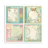 Scrapbookingpapper - Maxi Pad - Daisy Art - 3 - Stamperia - Tidformera