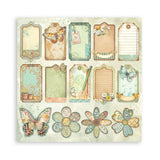 Scrapbookingpapper - Maxi Pad - Daisy Art - 6 - Stamperia - Tidformera