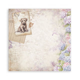 Scrapbookingpapper - Quiet Days - Maxi Pad - 10 - Stamperia - Tidformera