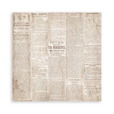 Scrapbookingpapper - Quiet Days - Maxi Pad - 3 - Stamperia - Tidformera