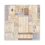 Scrapbookingpapper - Quiet Days - Maxi Pad - 2 - Stamperia - Tidformera