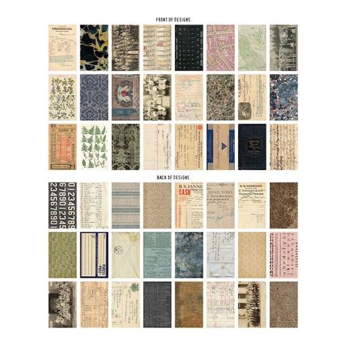 Scrapbookingpapper - Tim Holtz Backdrops Volume 3 - Tim Holtz - Tidformera