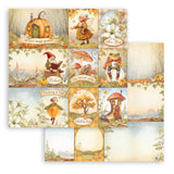 Scrapbookingpapper - Whispering Woods - Double faced - 30 - Stamperia - Tidformera