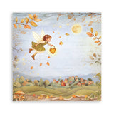 Scrapbookingpapper - Whispering Woods - Double faced - 7 - Stamperia - Tidformera