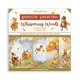 Scrapbookingpapper - Whispering Woods - Double faced - 1 - Stamperia - Tidformera