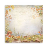 Scrapbookingpapper - Whispering Woods - Double faced - 14 - Stamperia - Tidformera