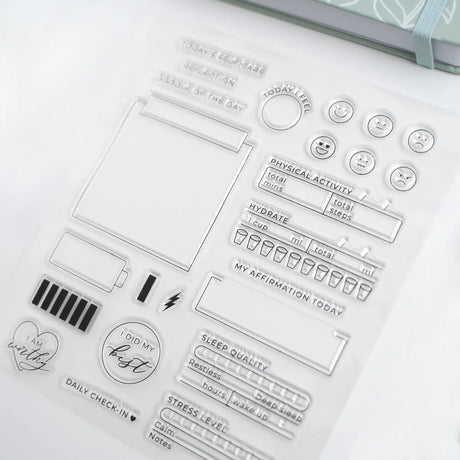 Clear stamps Self Care