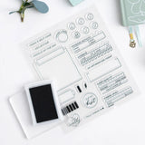 Clear stamps Self Care