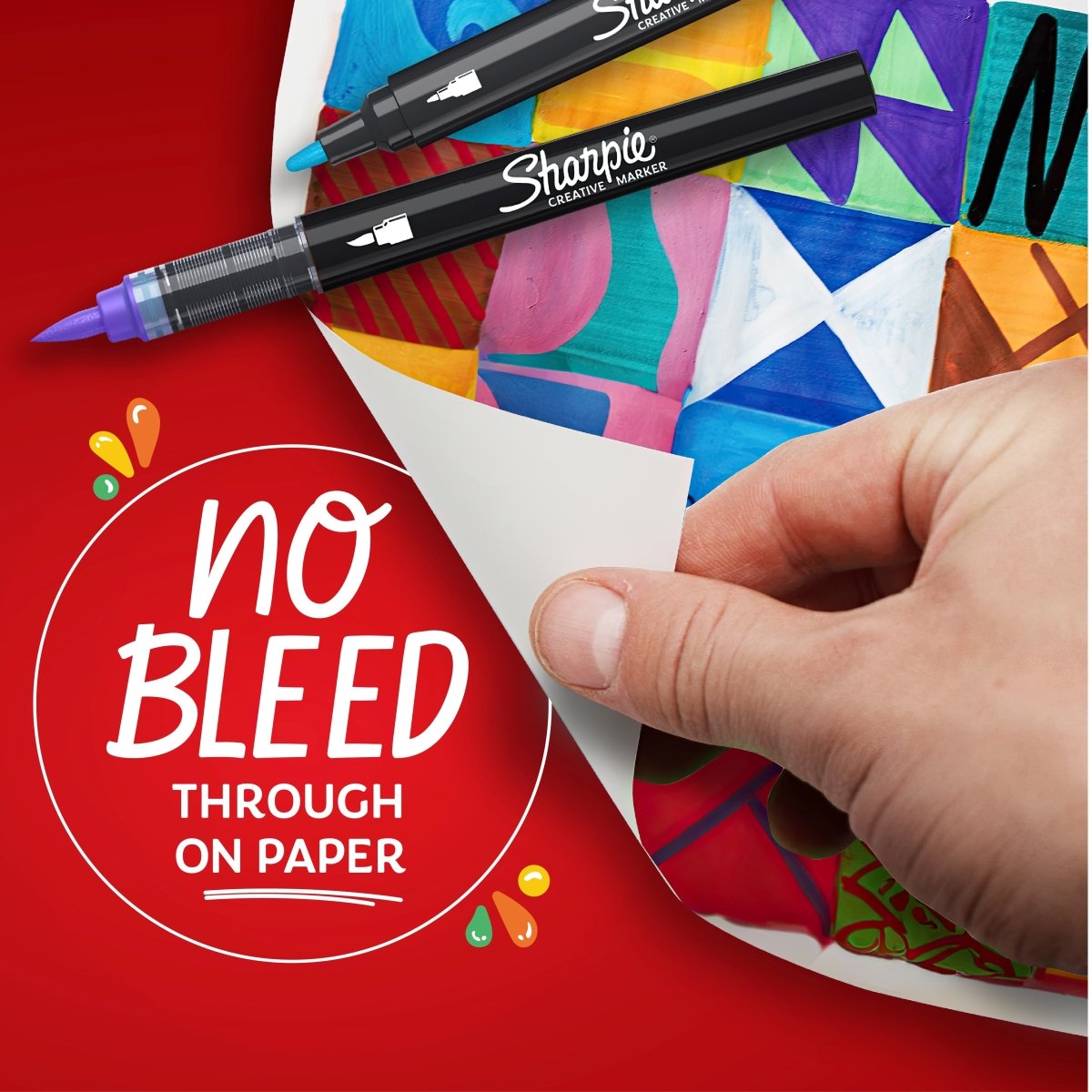 Sharpie Creative Markers Brush tip - 5 - pack - 6 - Sharpie - Tidformera