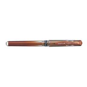 Signo broad Gelpenna rollerball - Bronze - 1 - Uni Mitsubishi Pencil - Tidformera