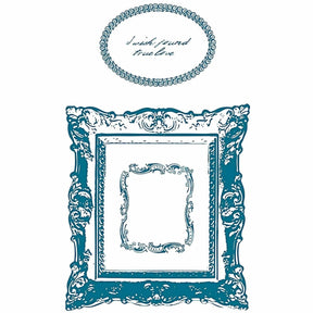 Silicone stamps Paper Poetry Frames - 1 - Rico Design - Tidformera