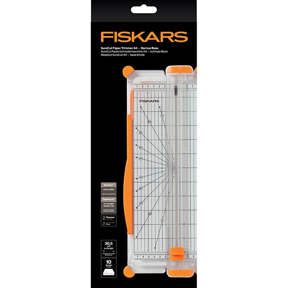 Skärmaskin A4 - Smal bas - 3 - Fiskars - Tidformera