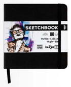 Sketchbook 14 x 14 - Black - 1 - Darwi - Tidformera
