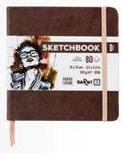 Sketchbook 14 x 14 - Brown - 1 - Darwi - Tidformera