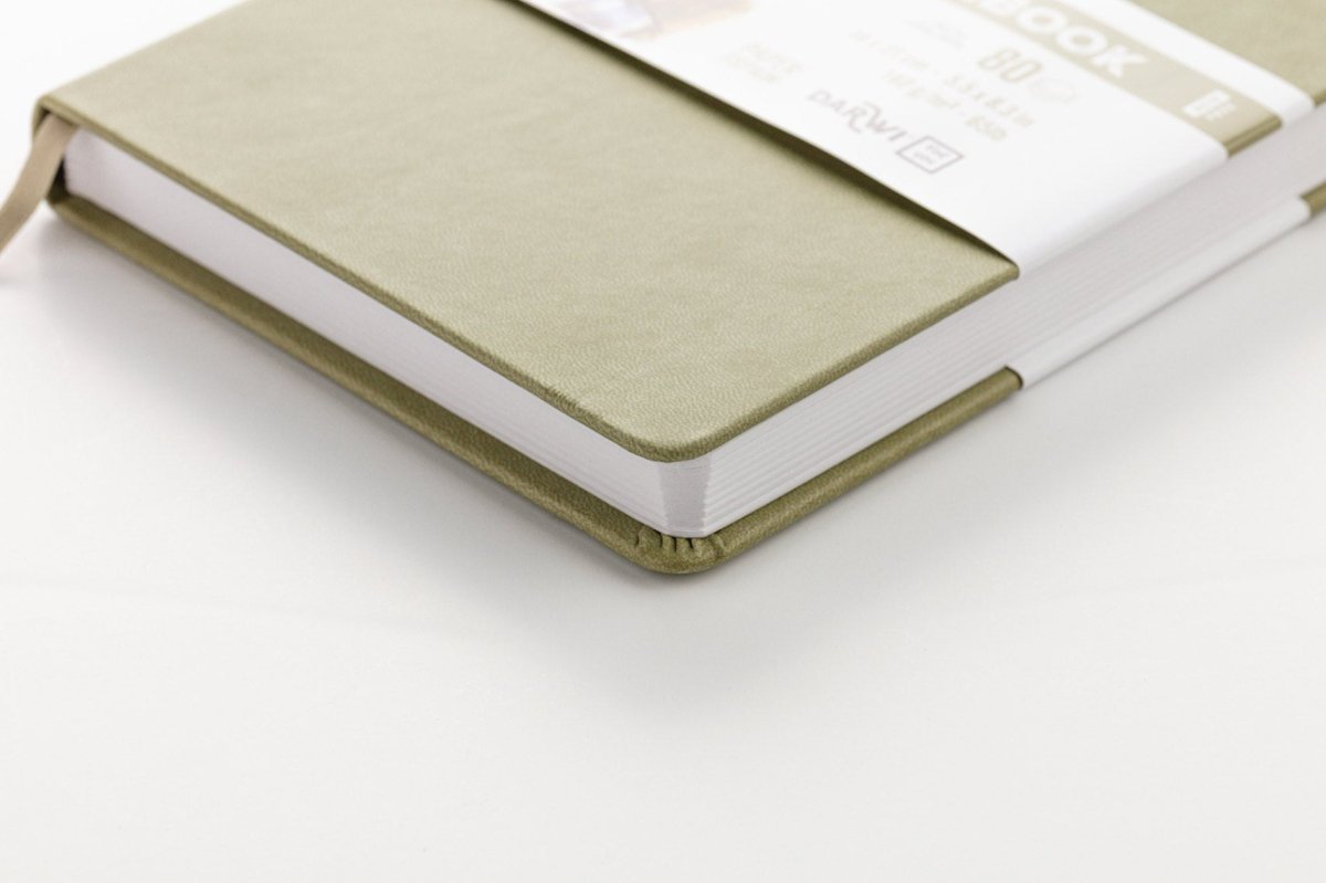 Sketchbook 14 x 14 - Khaki - 6 - Darwi - Tidformera