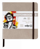 Sketchbook 14 x 14 - Taupe - 1 - Darwi - Tidformera