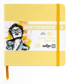 Sketchbook 14 x 14 - Yellow - 1 - Darwi - Tidformera