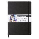 Sketchbook A4 - Black - 1 - Darwi - Tidformera