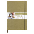 Sketchbook A4 - Khaki - 1 - Darwi - Tidformera