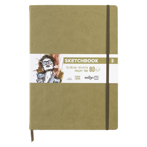 Sketchbook A4 - Khaki - 1 - Darwi - Tidformera