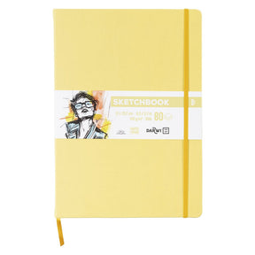Sketchbook A4 - Soft Yellow - 1 - Darwi - Tidformera