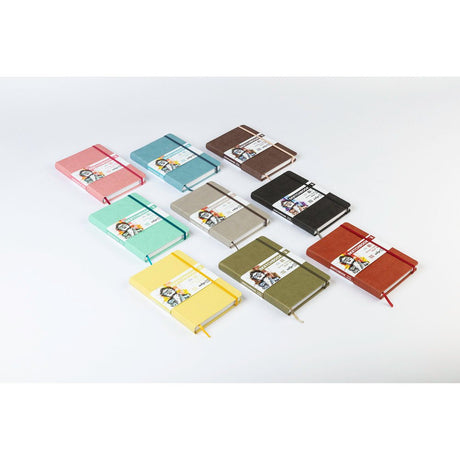 Sketchbook A4 - Soft Yellow - 8 - Darwi - Tidformera