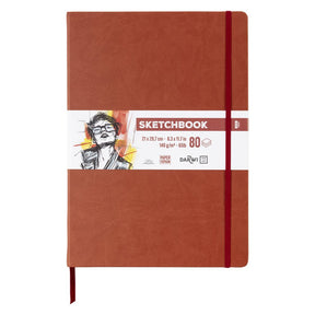 Sketchbook A4 - Terracotta - 1 - Darwi - Tidformera