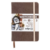 Sketchbook A6 - Brown - 1 - Darwi - Tidformera