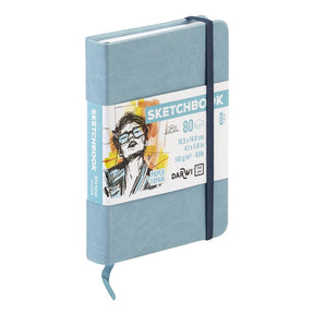 Sketchbook A6 - Soft Blue - 1 - Darwi - Tidformera