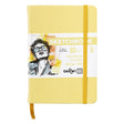 Sketchbook A6 - Soft Yellow - 1 - Darwi - Tidformera