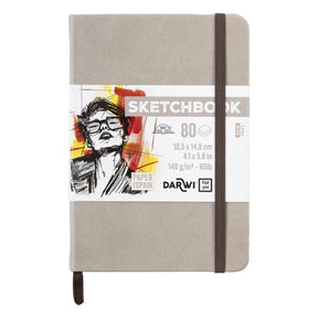 Sketchbook A6 - Taupe - 1 - Darwi - Tidformera